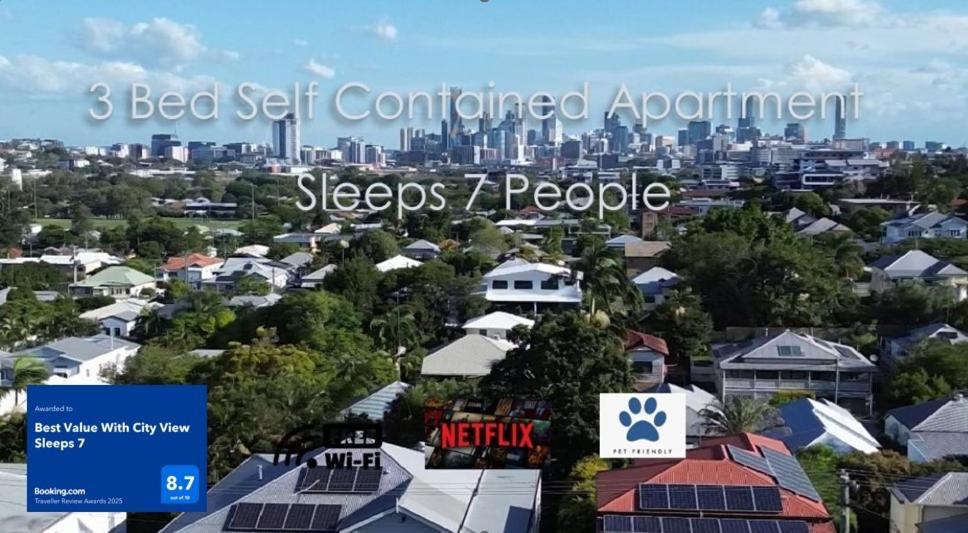Best Value With City View Sleeps 7 بريزبين المظهر الخارجي الصورة